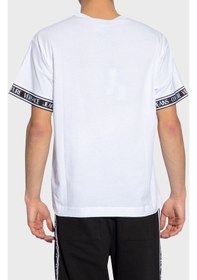 Resim Versace Jeans Couture Erkek T Shirt 76gahc06 Cj01c 003 Beyaz 