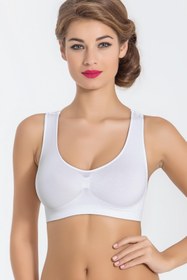 Resim Miss Fit Desteksiz Kapsız Kalın Askılı Sporcu Sütyen 1502 