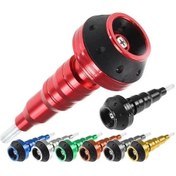 Resim Merpa Motosiklet Motor/Şase Koruma Takozu 140mm Gümüş 