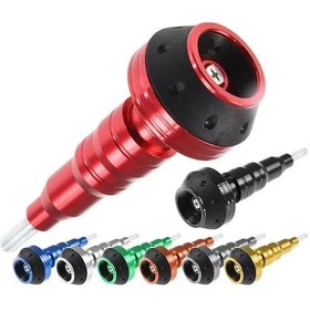 Resim Merpa Motosiklet Motor/Şase Koruma Takozu 140mm Gümüş 