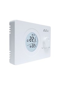Resim E.C.A. Poly Pure 100 W Kablosuz Oda Termostatı Beyaz 