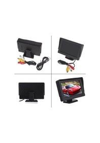 Resim 4.3 İnç Lcd Araç Monitör Geri Vites Kamerası Uyumlu 