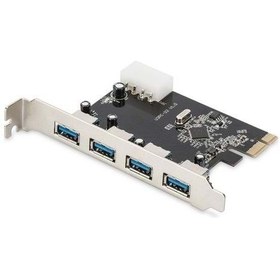 Resim Digitus PCI Express Kart (4x USB3.0 Port) 