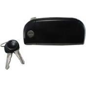 Resim Hushan 1996 - 2001 Volkswagen Transporter T4 Ön Kapı Dış Açma Kolu Sağ (Şifreli - Anahtarlı) (Boyanır Tip) ((Oem NO:701837206WK) 