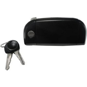 Resim Hushan 1996 - 2001 Volkswagen Transporter T4 Ön Kapı Dış Açma Kolu Sağ (Şifreli - Anahtarlı) (Boyanır Tip) ((Oem NO:701837206WK) 