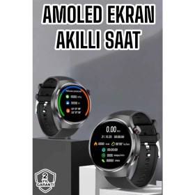 Resim Saat Bağlantılı Amoled Ekran Uyku ve Sağlık Takibi 