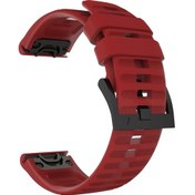 Resim Garmin Fenix 7/6 Sapphire Gps/6 Pro Gps/6 Gps/5 Plus/5, Silikon Akıllı Saat Bando 