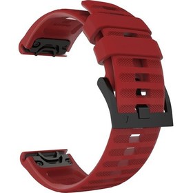 Resim Garmin Fenix 7/6 Sapphire Gps/6 Pro Gps/6 Gps/5 Plus/5, Silikon Akıllı Saat Bando 