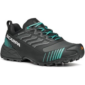 Resim Scarpa Ribelle Run Xt Gore-tex Kadın Koşu Ayakkabısı Anthracite - Turquoise 