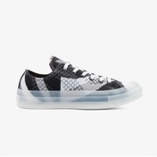 Resim Converse Chuck 70 Knit Print Kadın Siyah Sneaker 