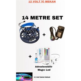 Resim 14 Mt. İç Mekan Ip30 Adreslenebilir Piksel Led Seti 