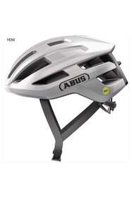 Resim EMİNMOTOR PowerDome MIPS Yetişkin Yol Bisiklet Kaskı - Gleam Silver L 