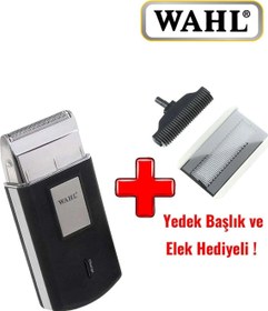 Resim Wahl 3615-1016 Seyahat Tipi Tıraş Makinası + Yedek Başlık ve Elek 
