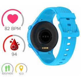 Resim Braventa Collection Wiky Watch 5s Çocuk Akıllı Saat - Görüntülü Arama, Gps, Sos, Sağlık Takibi, Güvenli Alan Mavi 