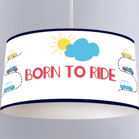 Resim instababyrooms Çocuk Odası Dijital Baskılı Dekoratif Sarkıt Avize Model 004 