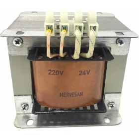 Resim Mervesan 220/24 VOLT-500 VA/350 Watt Ac Izoleli Transformatör 
