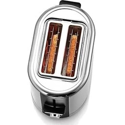 Resim Storemax Lono Iki Bölmeli 7 Isı Ayarlı Çelik Ekmek Kızartma Makinesi 