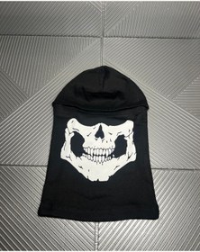 Resim bdrmwear Kuru Kafa Desenli Yüz Maskesi 