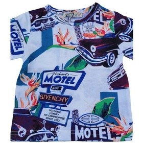 Resim Woo Rage Erkek Çocuk Araba, Motorsiklet,panda,yazılı Tshirt-11751-mürdüm Mürdüm 