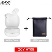 Resim Qcy Ht05 Anc Kablosuz Kulaklık 40db Gürültü Bluetooth 5.2 Kulaklık 6 Mic Enc Hd White With Pouch İspanya 