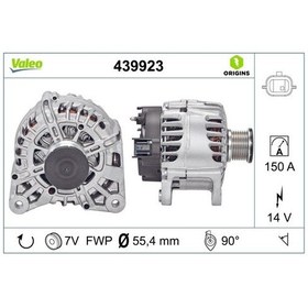 Resim VALEO 439923 Alternatör Renault Nissan 1.6 DCI 