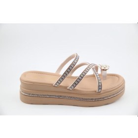 Resim Guja 25y398-2 Ortopedik Bej Kadın Terlik Bej 