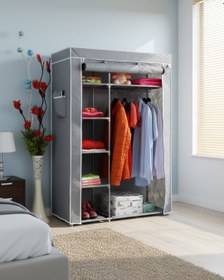 Resim Reyo Prado Elit Yandan Raflı Çelik Profilli Bez Dolap 