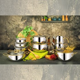 Resim Evren 17 Parça Çelik Çeyiz Seti 