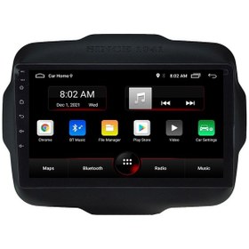 Resim Celali Tuning Jeep Renegade 2016-2020 Android 12 Carplay Navigasyon Multimedya - 2gb Ram 16gb Hdd 