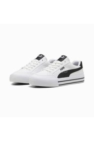 Resim Puma Court Classic Vulc FS Spor Ayakkabı Siyah Renk Nefes Alabilir Yapı ile Rahat Kullanım | Unisex 