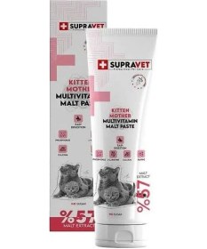 Resim Supravet Kitten & Mother Multi Vitamin Malt Paste 30 Gr 