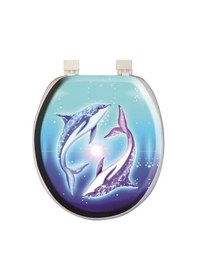 Resim Softy Classic Desenli Yumuşak Klozet Kapağı Beyaz 8691580104381 