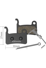Resim Bike And Art Ezmtb Shimano Rks Skyjet Çengelli Ultra Güçlü Disk Fren Balatası - BP1002 (BP17) Yarı-Metal, Kartlı Balata 