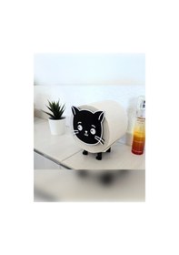 Resim 2'li Set Kedi Tuvalet Kağıtlığı Tekli-birden Fazla Al Üst Üste Koy Çok Renkli 