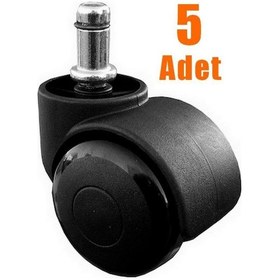 Resim Ngn-Firsat Ofis Koltuğu Tekerleği Koltuk Tekeri 5 Adet Sandalye Tekerleği Dö 