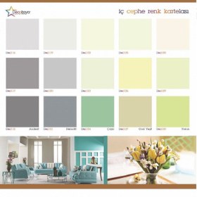 Resim DecoBoya Süper Tavan Boyası 10 kg Beyaz 