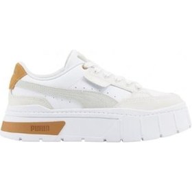 Resim Puma Mayze Stack Luxe Beyaz Spor Ayakkabı 38985305 M-41 001 