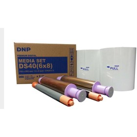 Resim DNP Ds40 6x8 15x21 Termal Kağıt 