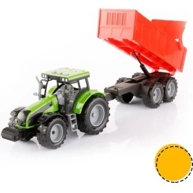 Resim Denisam Aya Romörklu Pilli Traktör 