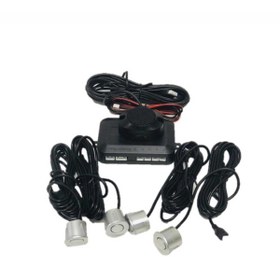 Resim Carub Park Sensörü Sesli 22 mm Gri 4 Sensör 