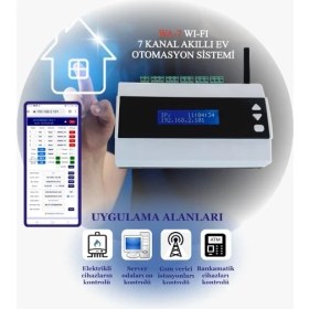 Resim Electrosec Wa-7 7 Kanal Wı-Fı Bağlantılı Akıllı Ev Otomasyon Sistemi 