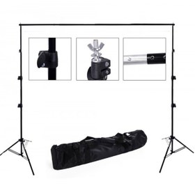 Resim Deyatech 2.8cm-3cm Backdrop Fon Standı Background Fon Perde Için Stand 