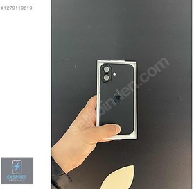 Resim Apple iPhone 16 İkinci El YD | 128 GB | Siyah 