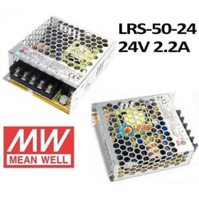 Resim Meanwell Lrs-50-24 50W 2,2 Amper Led Trafo Adaptör Güç Kaynağı 