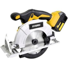 Resim Rtrmax RTX1836 18 V Li-Ion 4 Ah Akülü Sunta Kesme Daire Testere 