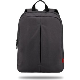 Resim PR-R174 Roma Serisi Su Geçirmez Kumaş 17" Notebook Laptop Sırt Çantası, Gri 