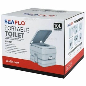 Resim Tekne Ve Karavan Tuvaleti. Seaflo Portatif Tuvalet. 10 Litre 