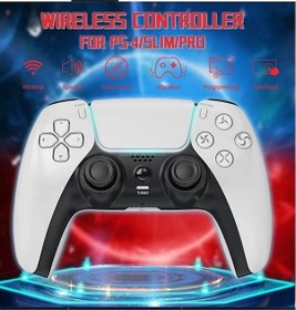Resim T29 P4 Plus Bluetooth Titreşimli Ps4/ps5 Uyumlu Pc Telefon Joystick Kablosuz Oyun Kolu 