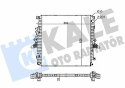 Resim KALE 350200 | Radyatör 05-Range Rover-Dıscovery4×4 