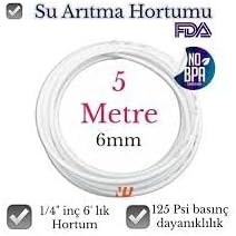 Resim FEYZA YAPI Su Arıtma Cıhazı Yedek Hortumu 5 Metre 